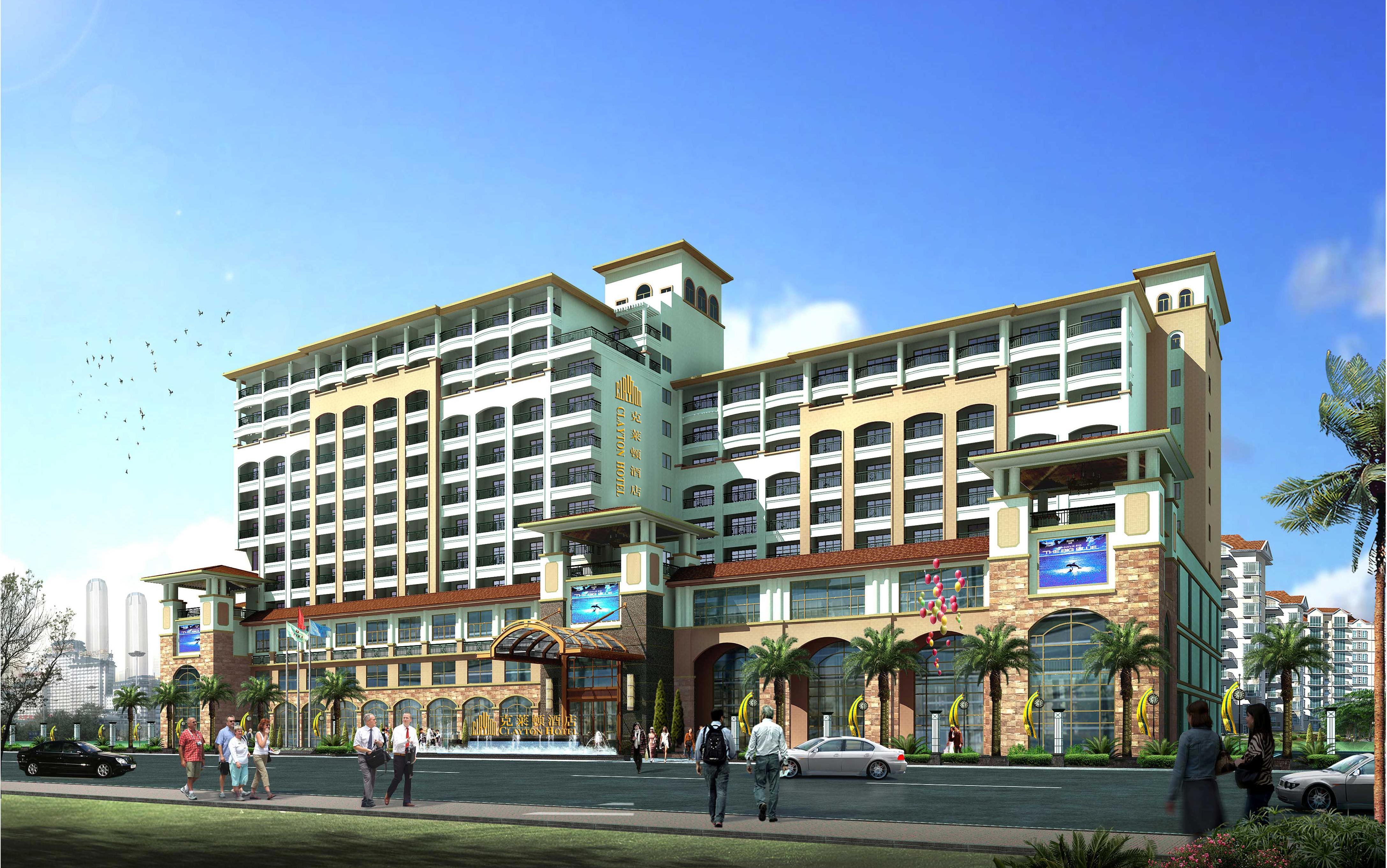 Clayton Hotel-Near Pazhou Exhibition Center Guangzhou Buitenkant foto